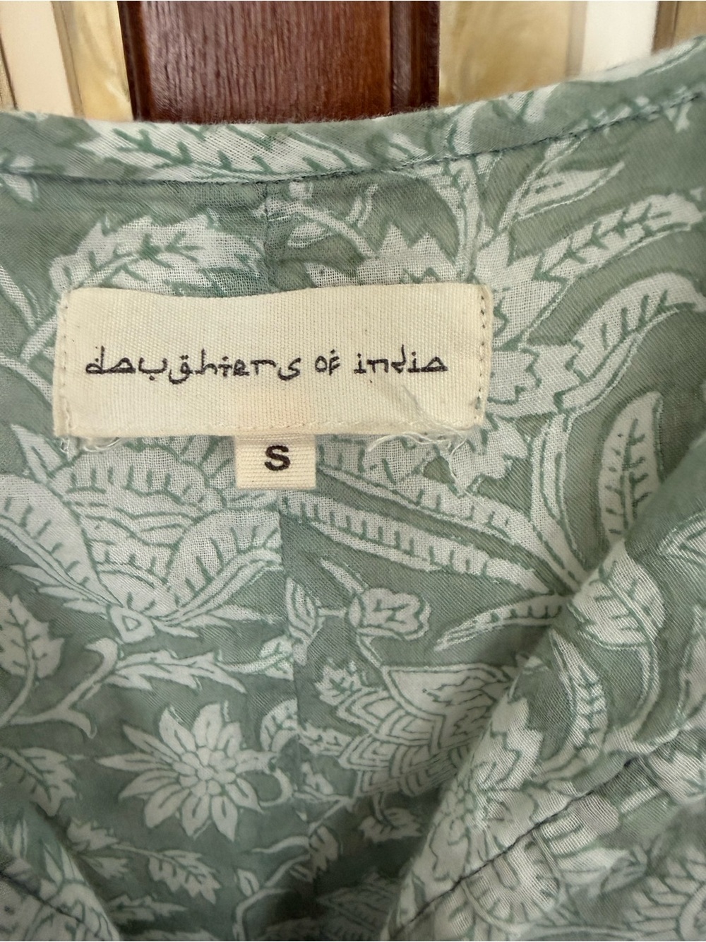 Daughters of India Kyra Midi Dress in Jade - Picture 10 of 15